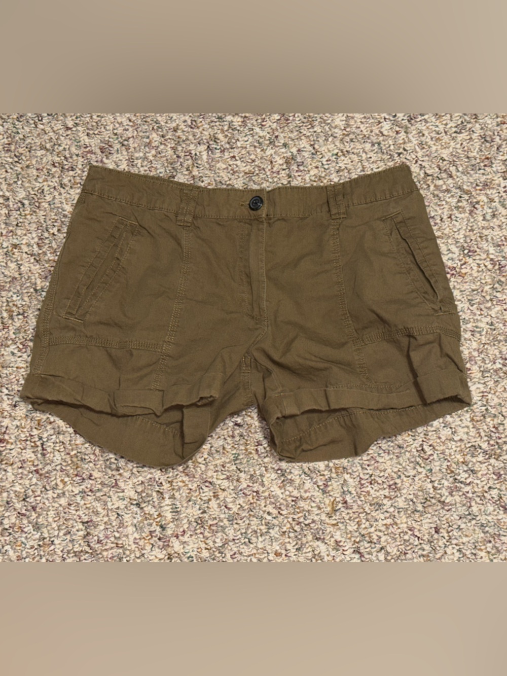 Women's size 12 H&M 100% Cotton Casual‎ Shorts summer beach sun